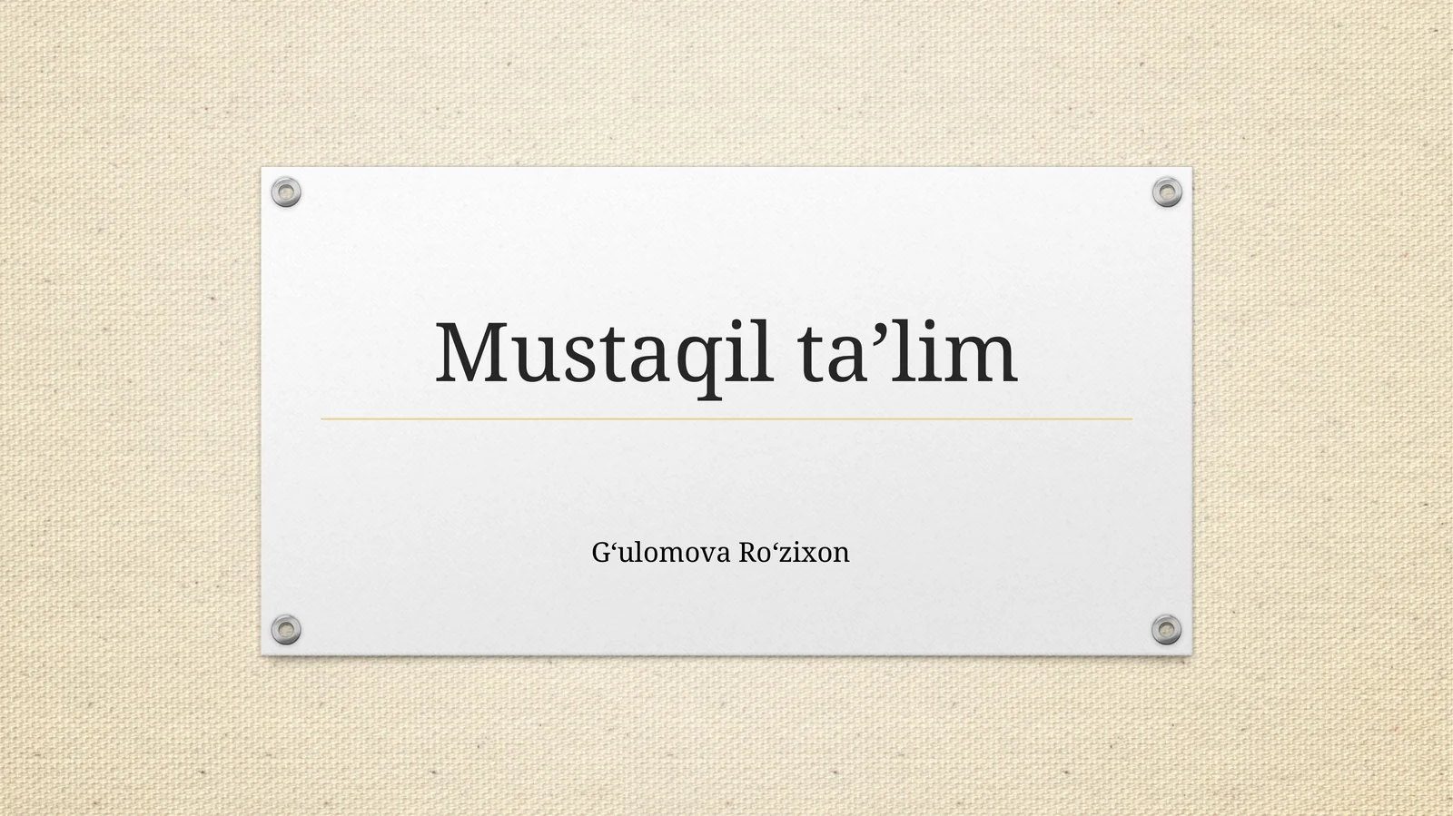 Product slide 1