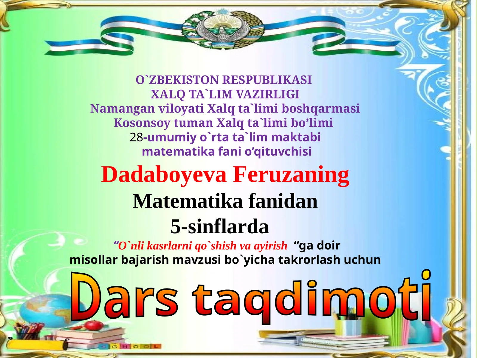 Product slide 1