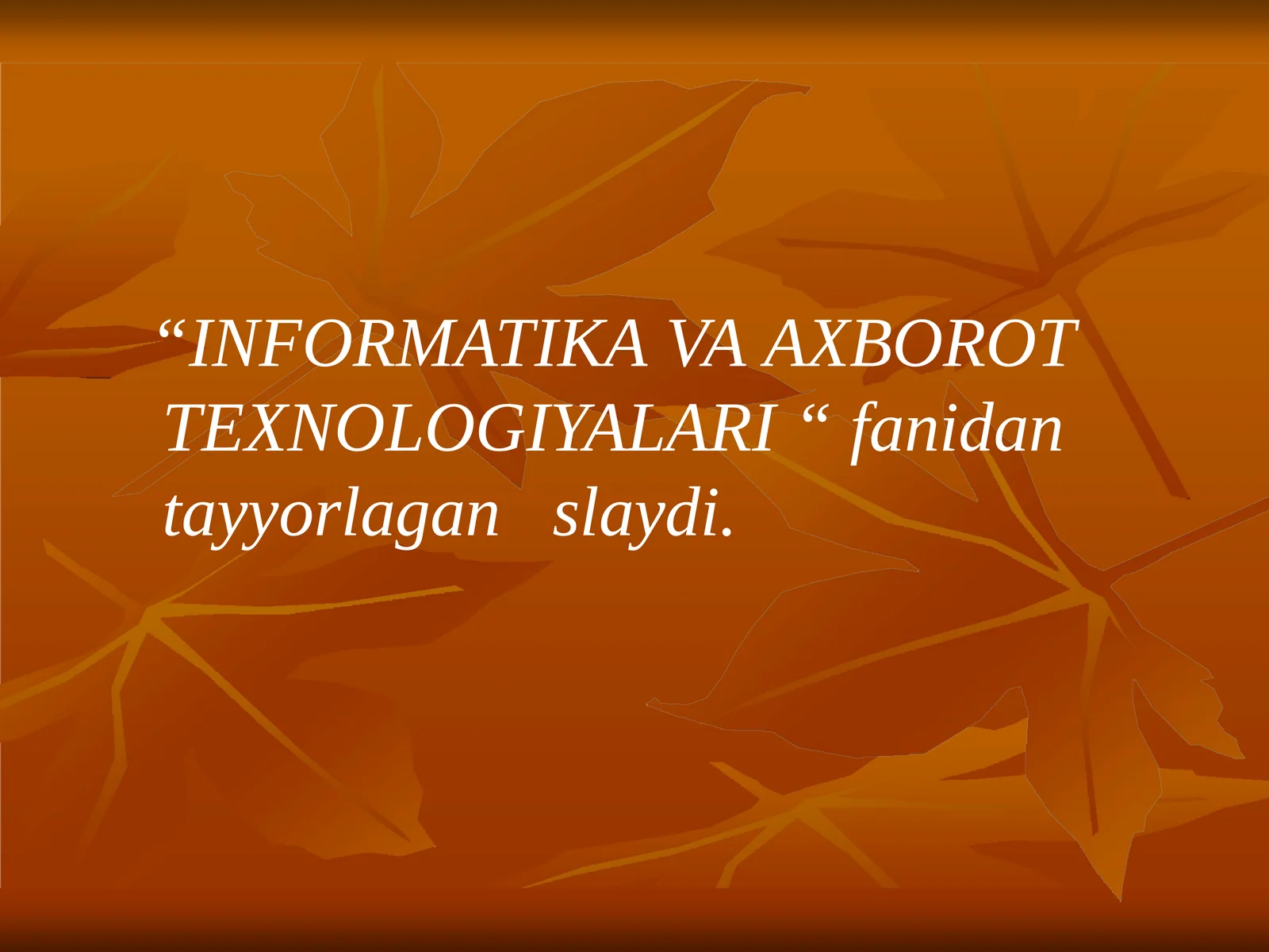 Product slide 1