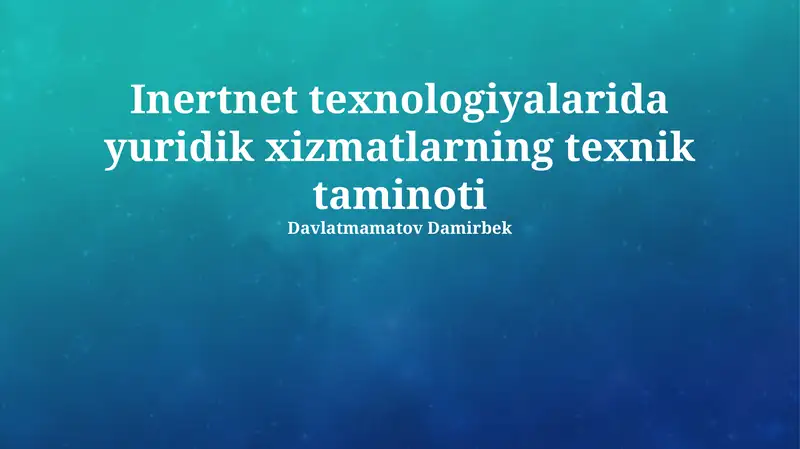 Product slide 1