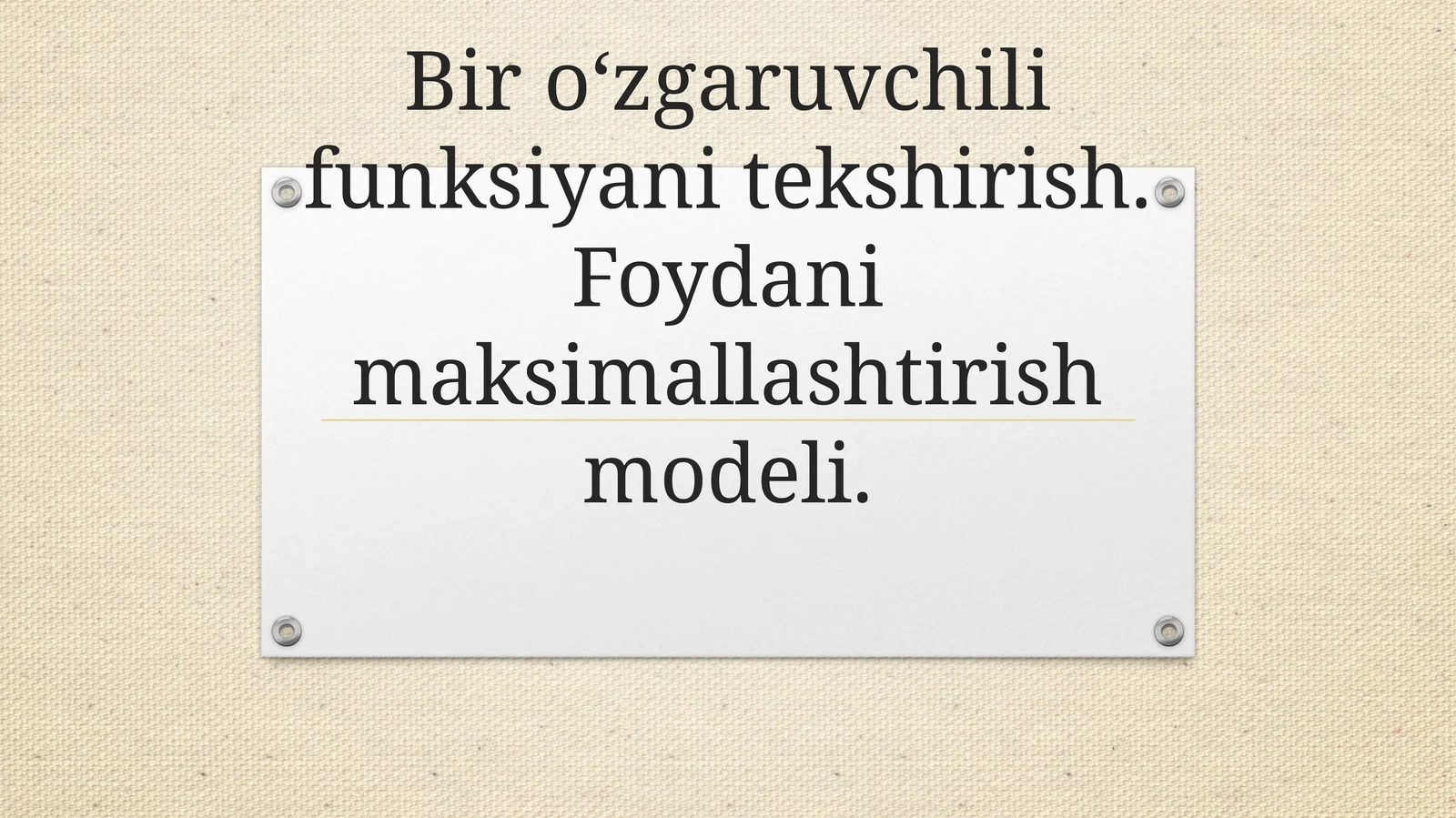 Product slide 1