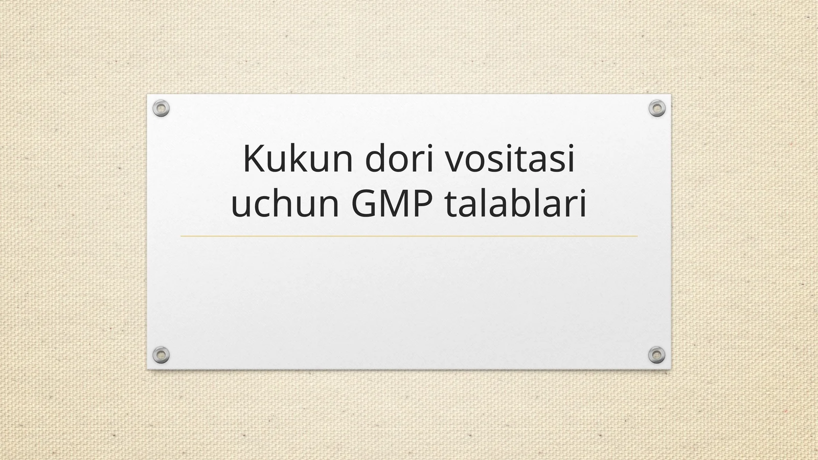 Product slide 1
