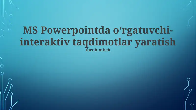 Product slide 1