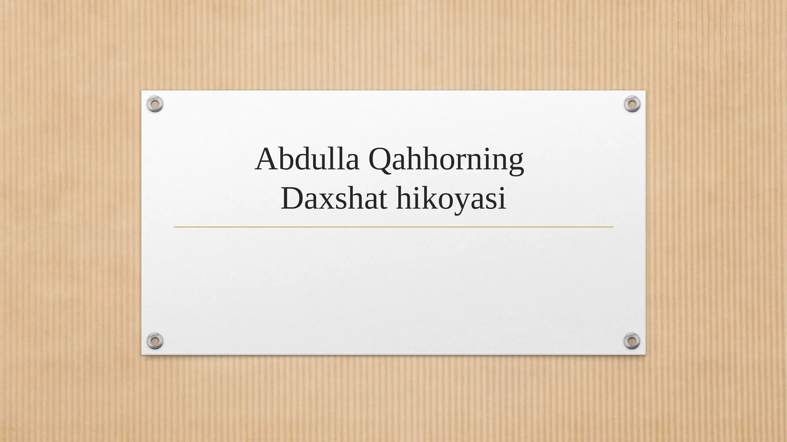 Product slide 1