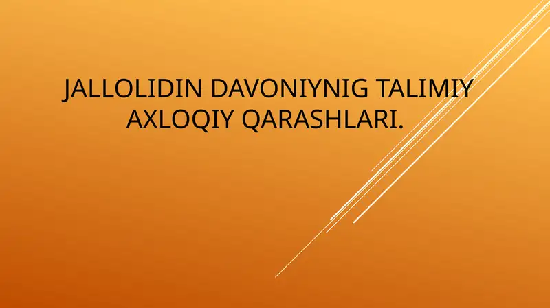 Product slide 1
