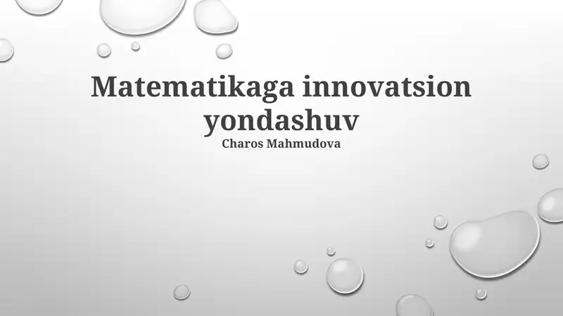 Product slide 1