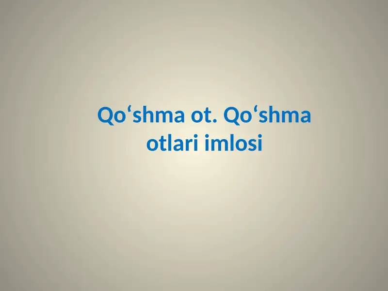 Product slide 1