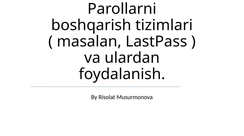 Product slide 1