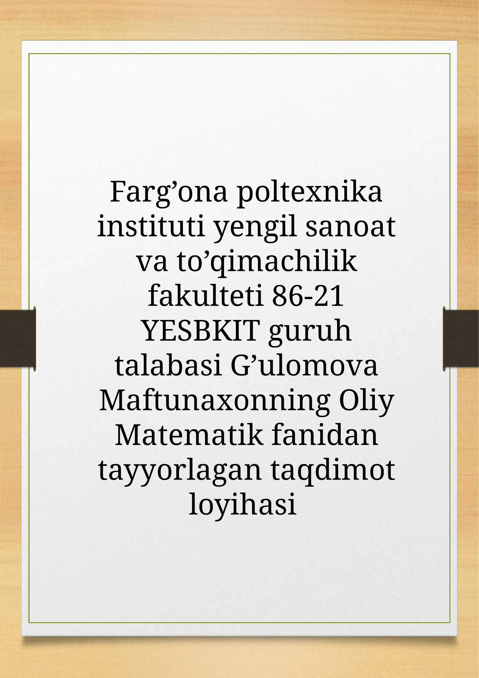 Product slide 1