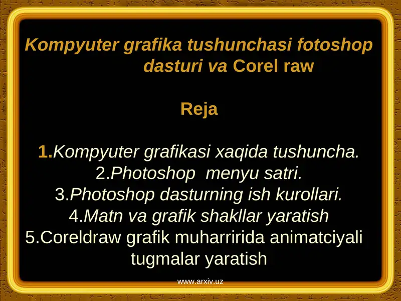 Product slide 1