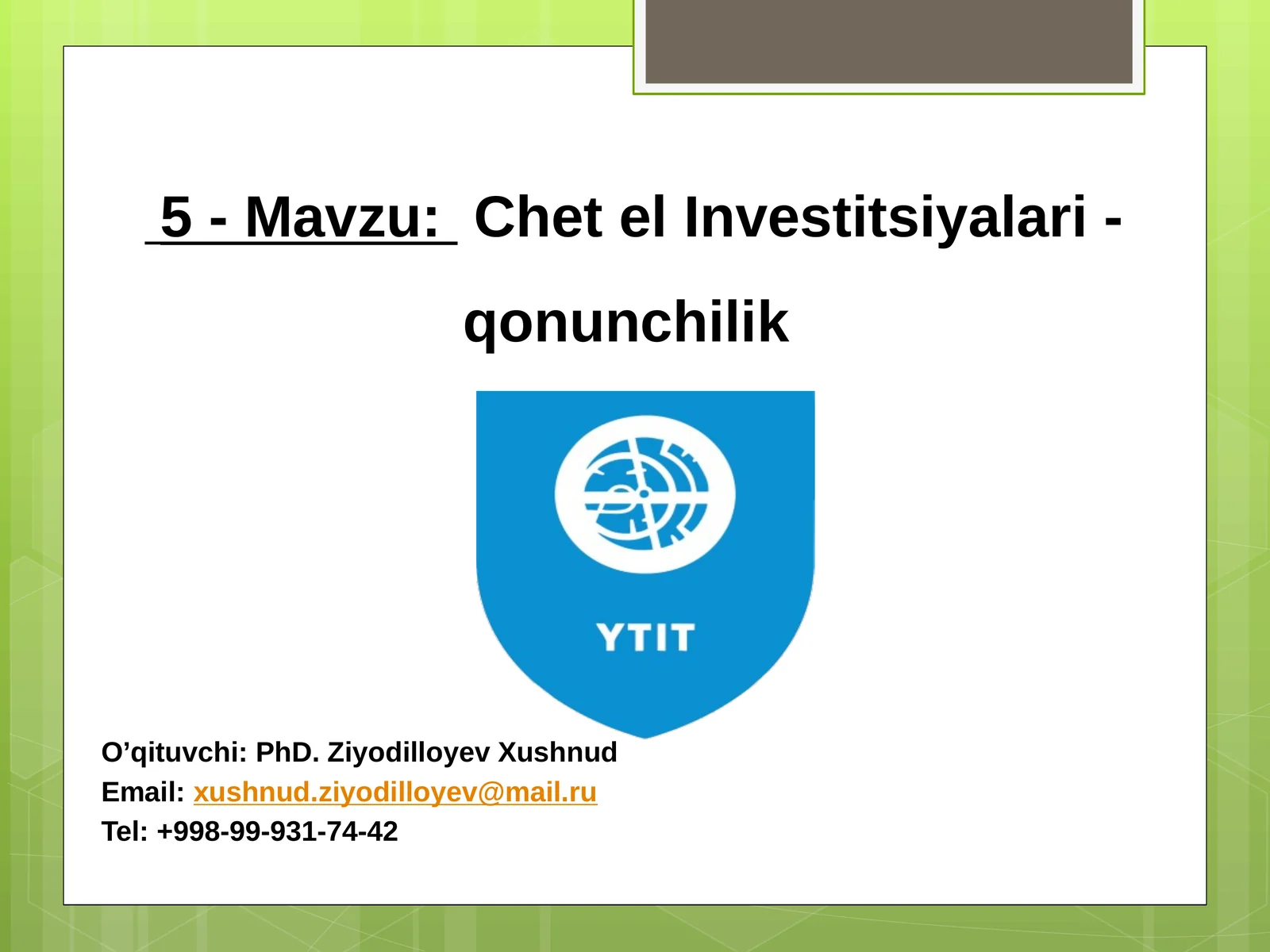 Product slide 1