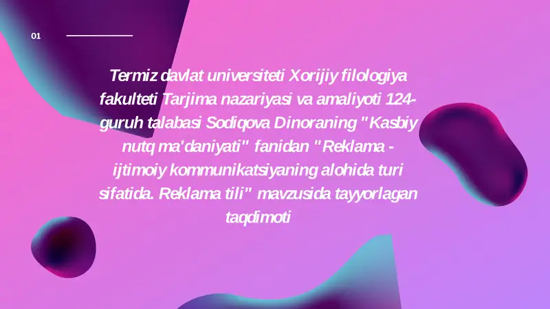 Product slide 1