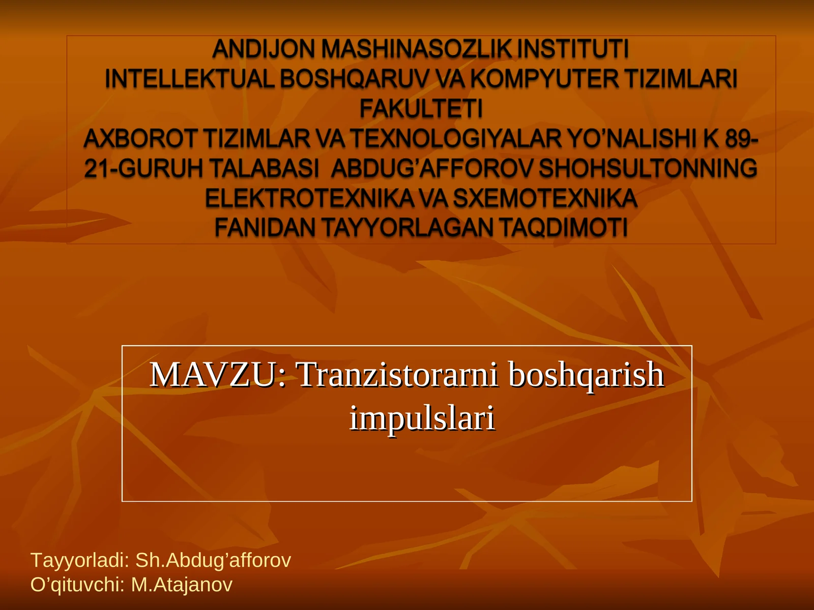 Product slide 1