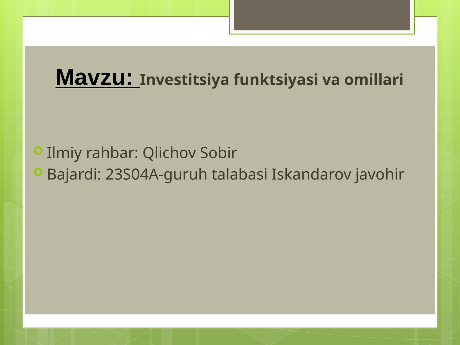 Product slide 1
