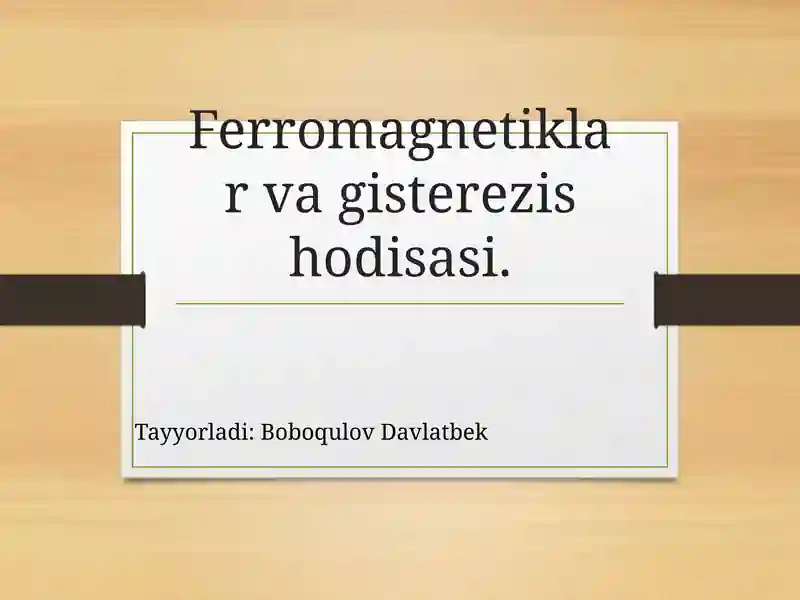 Product slide 1