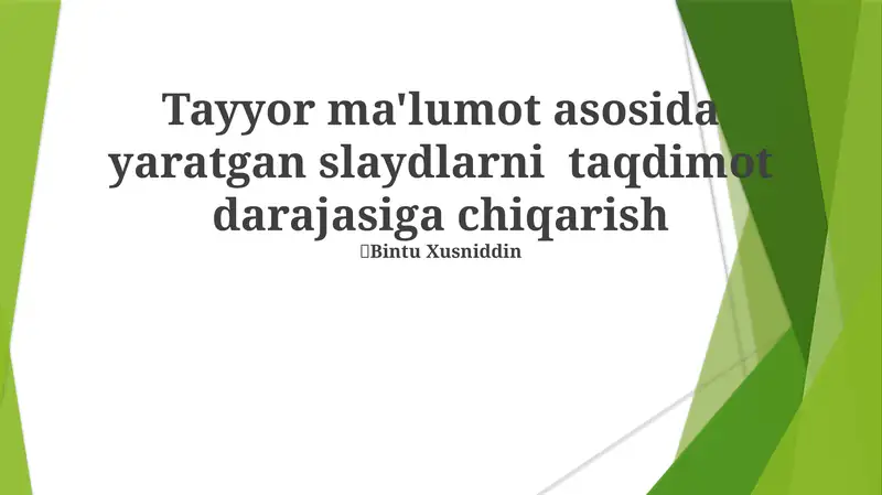 Product slide 1