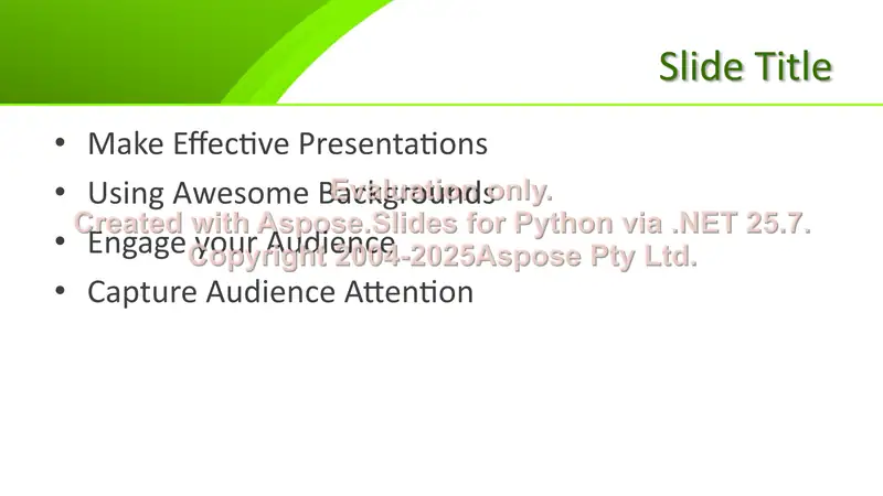 Product slide 2